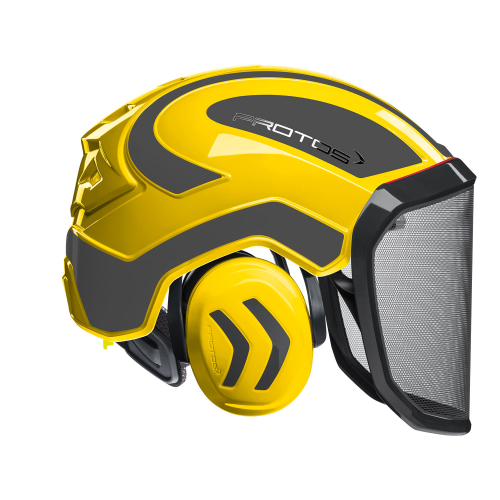 Casco Protos Forest giallo  - Protos - Caschi forestali