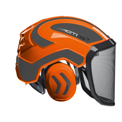 Casco Protos Forest arancio  - Protos - Caschi forestali