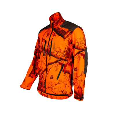 Giacca BreatheFlex Pro Work RealTree Camo Orange Arbortec  - Arbortec - Giacche tree climbing