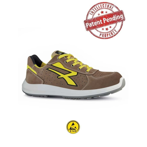 SCARPA ANTINFORTUNISTICA U-POWER BASSA S1P ESD DORADO ANTISTATICA  - U-Power - Scarpe antinfortunistiche Basse