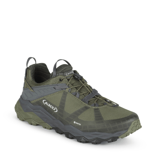 Scarpa Flyrock GTX verde-grigio Aku  - Aku - Scarpe Trail Running