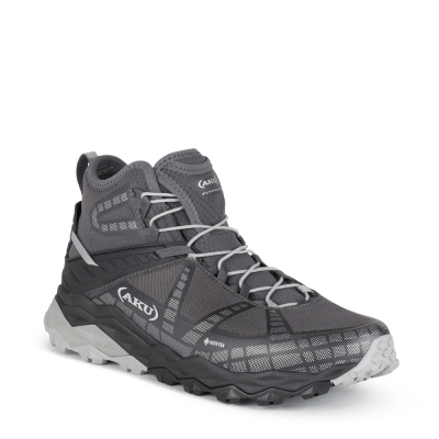 Scarpa Flyrock Mid GTX nero-argento Aku  - Aku - Scarpe Trail Running