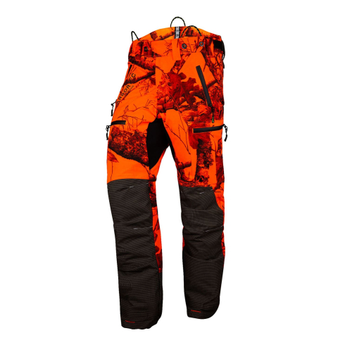 Pantaloni antitaglio Classe 1 BreatheFlex Pro RealTree Camo Orange Arbortec  - Arbortec - Pantaloni antitaglio