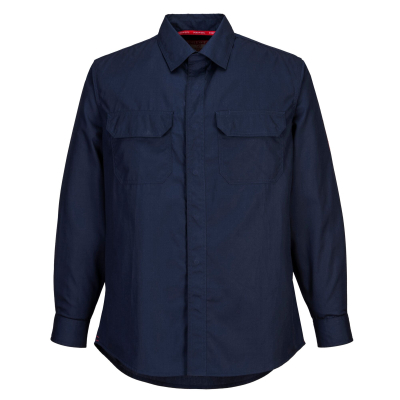 CAMICIA DA LAVORO FR69 PORTWEST TESSUTO BIZFLAME PLUS TRIVALENTE - IGNIFUGA ANTISTATICA ANTI-ACIDO  - Portwest - Abbigliament...