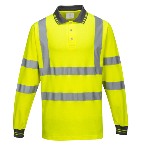 Polo maniche lunghe Hi-Vis S271 Portwest  - Portwest - Polo da lavoro