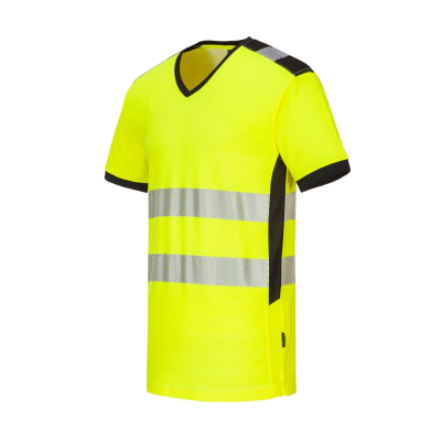 T-shirt con scollo a V Hi-Vis PW310 Portwest  - Portwest - Abbigliamento da lavoro Alta Visibilità