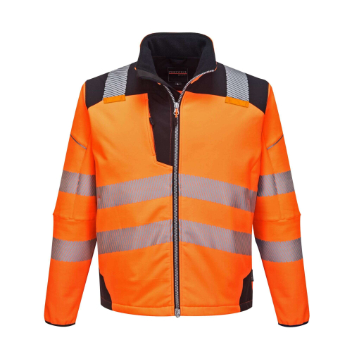 Giacca PW3 Softshell Hi-Vis T402 Portwest alta visibilità impermeabile e traspirante  - Portwest - Abbigliamento da lavoro Al...