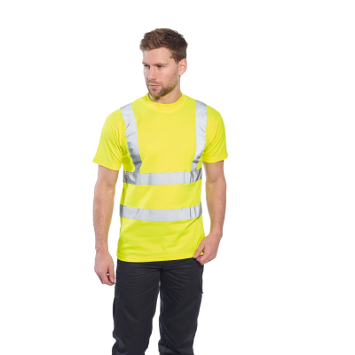 T-Shirt alta visibilità Hi-Vis S170 manica corta Portwest  - Portwest - T-shirt da lavoro