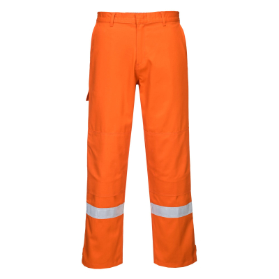 PANTALONI DA LAVORO FR26 PORTWEST BIZFLAME PLUS CON PROTEZIONE 2 DA ARCO ELETTRICO ANTI-FIAMMA ANTISTATICI ALTA VISIBILITA'  ...