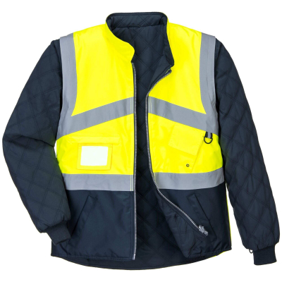 GIACCA DA LAVORO S769 ALTA VISIBILITA' 4 IN 1 PORTWEST BICOLORE HI-VIS - REVERSIBILE  - Portwest - Abbigliamento da lavoro Al...