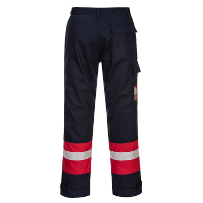 PANTALONI DA LAVORO FR56 PORTWEST BIZFLAME PLUS CON PROTEZIONE 2 DA ARCO ELETTRICO ANTI-FIAMMA ANTISTATICI ALTA VISIBILITA'  ...