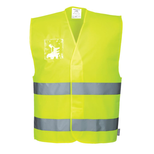 Gilet con porta badge Hi-Vis Portwest  - Portwest - Gilet da lavoro