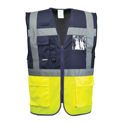 Gilet bicolore Hi-Vis Classe 1 Executive Paris C276 Portwest  - Portwest - Abbigliamento da lavoro Alta Visibilità