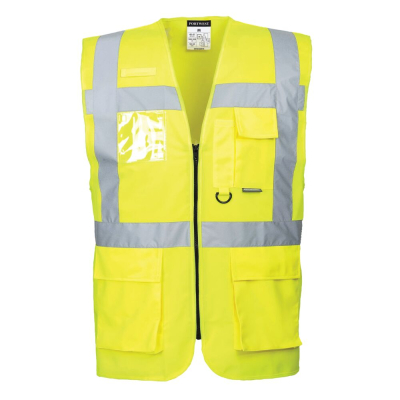 Gilet multitasche RIS e Hi-Vis Classe 2 Executive S476 Portwest  - Portwest - Abbigliamento da lavoro Alta Visibilità