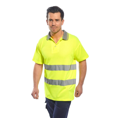 Polo Cotton Comfort Hi-Vis  - Portwest - Polo da lavoro