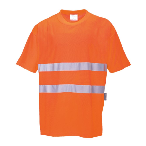 T-shirt Cotton Comfort Hi-Vis  - Portwest - T-shirt da lavoro