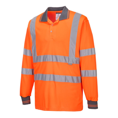 Polo maniche lunghe Hi-Vis Portwest - S277  - Portwest - Polo da lavoro