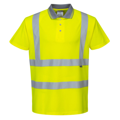 Polo maniche corte Hi-Vis Classe 2 S477 Portwest  - Portwest - Abbigliamento da lavoro Alta Visibilità