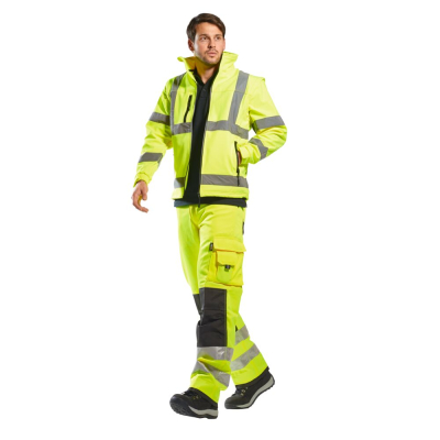 Softshell 2x1 Hi-Vis (3L) Portwest - S428  - Portwest - Giacche da lavoro Softshell