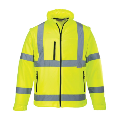 Giacca Softshell 2-in-1 alta visibilità e RIS S428 Portwest  - Portwest - Giacche da lavoro Softshell