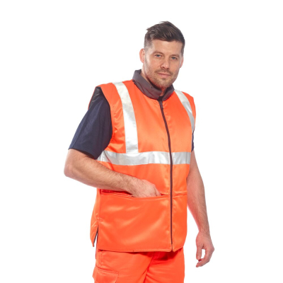 Gilet imbottito RT44 reversibile RIS Hi-Vis Portwest  - Portwest - Gilet da lavoro