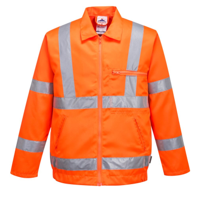 Giacca RT40 Poliestere-cotone RIS Hi-Vis Portwest  - Portwest - Abbigliamento da lavoro Alta Visibilità