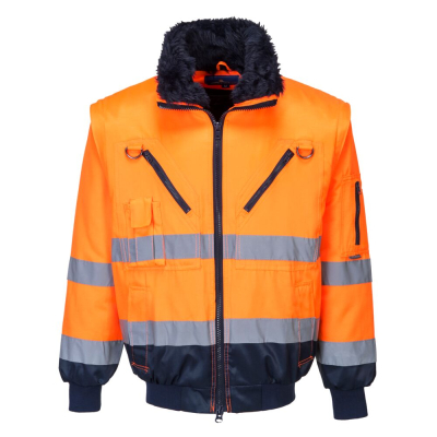 Giacca 3-IN-1 Hi-Vis Classe 3 Portwest  - Portwest - Abbigliamento da lavoro Alta Visibilità