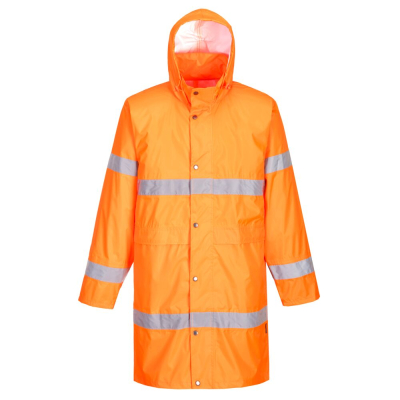 Cappotto 100cm H442 - Impermeabile - Alta visibilità - Portwest  - Portwest - Abbigliamento da lavoro Alta Visibilità