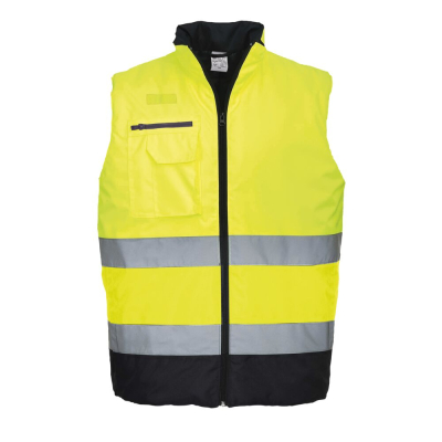 Gilet imbottito S267 bicolore Hi-Vis Portwest  - Portwest - Gilet da lavoro