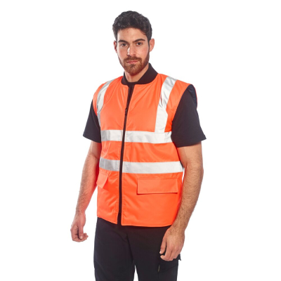 Gilet imbottito S469 reversibile Hi-Vis Portwest  - Portwest - Gilet da lavoro