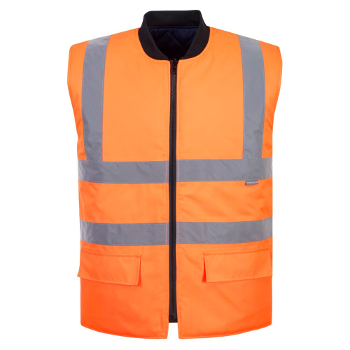 Gilet imbottito S469 reversibile Hi-Vis Portwest  - Portwest - Gilet da lavoro