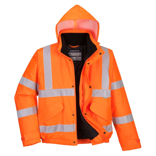 Bomber Hi-Vis Classe 3 RIS impermeabile invernale S463 Portwest  - Portwest - Abbigliamento da lavoro Alta Visibilità