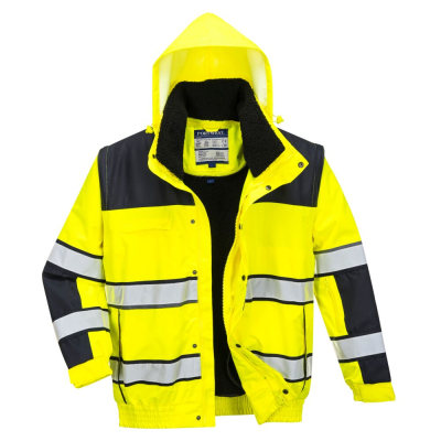 Bomber 3-in-1 Classic C466 Hi-Vis EN342 Portwest  - Portwest - Abbigliamento da lavoro Alta Visibilità