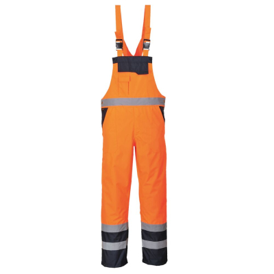 Salopette S489 Hi-Vis bicolore - foderata Portwest  - Portwest - Abbigliamento da lavoro Alta Visibilità