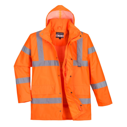 Giacca impermeabile RIS Hi-Vis Classe 3 Traffic RT60 Portwest  - Portwest - Abbigliamento da lavoro Alta Visibilità