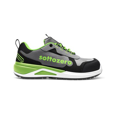 Scarpa antinfortunistica Jet verde S1PS Sottozero  - Sottozero - Scarpe antinfortunistiche Basse