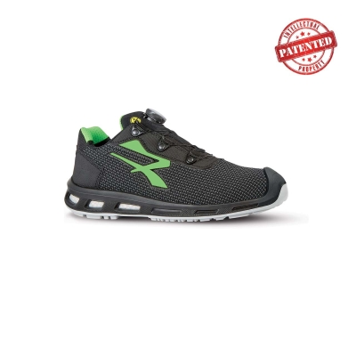 Scarpa antinfortunistica U-Power Monster Boa bassa S3 CI ESD antistatica Redlion - Allacciatura BOA  - U-Power - Scarpe antin...