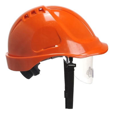 Casco da lavoro con visiera Endurance PW55 Portwest  - Portwest - Caschi da lavoro