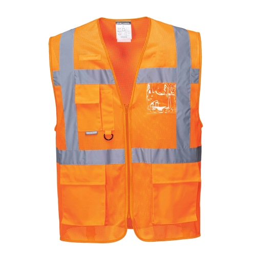 Gilet estivo Hi-Vis Classe 2 e RIS C376 Portwest  - Portwest - Abbigliamento da lavoro Alta Visibilità