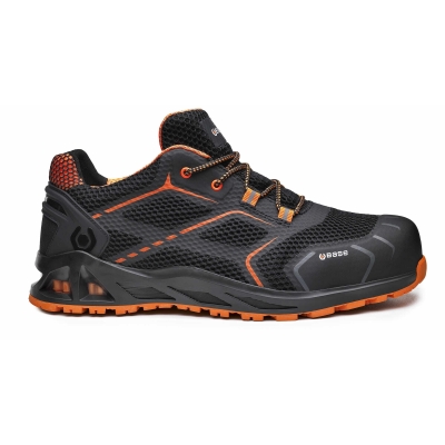 SCARPE ANTINFORTUNISTICHE BASSE K-SPEED S1P HRO SRC -BS Tessuto NERO-ARANCIO BASE PROTECTION  - Base Protection - Scarpe anti...