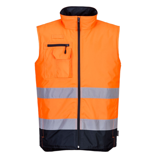 Gilet imbottito S267 bicolore Hi-Vis Portwest  - Portwest - Gilet da lavoro