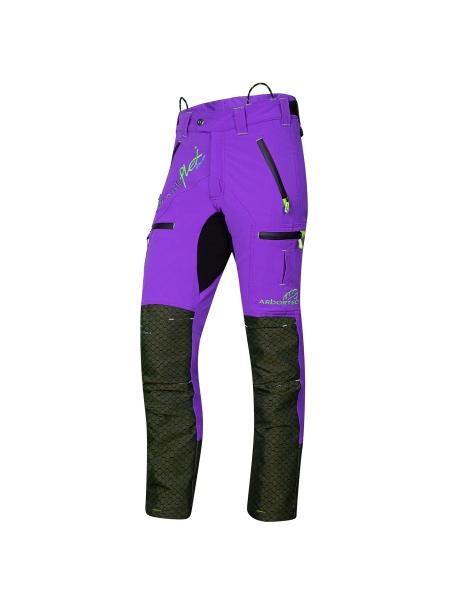 Pantaloni antitaglio Classe 1 BreatheFlex Pro Freestyle Purple Arbortec  - Arbortec - Pantaloni tree climbing